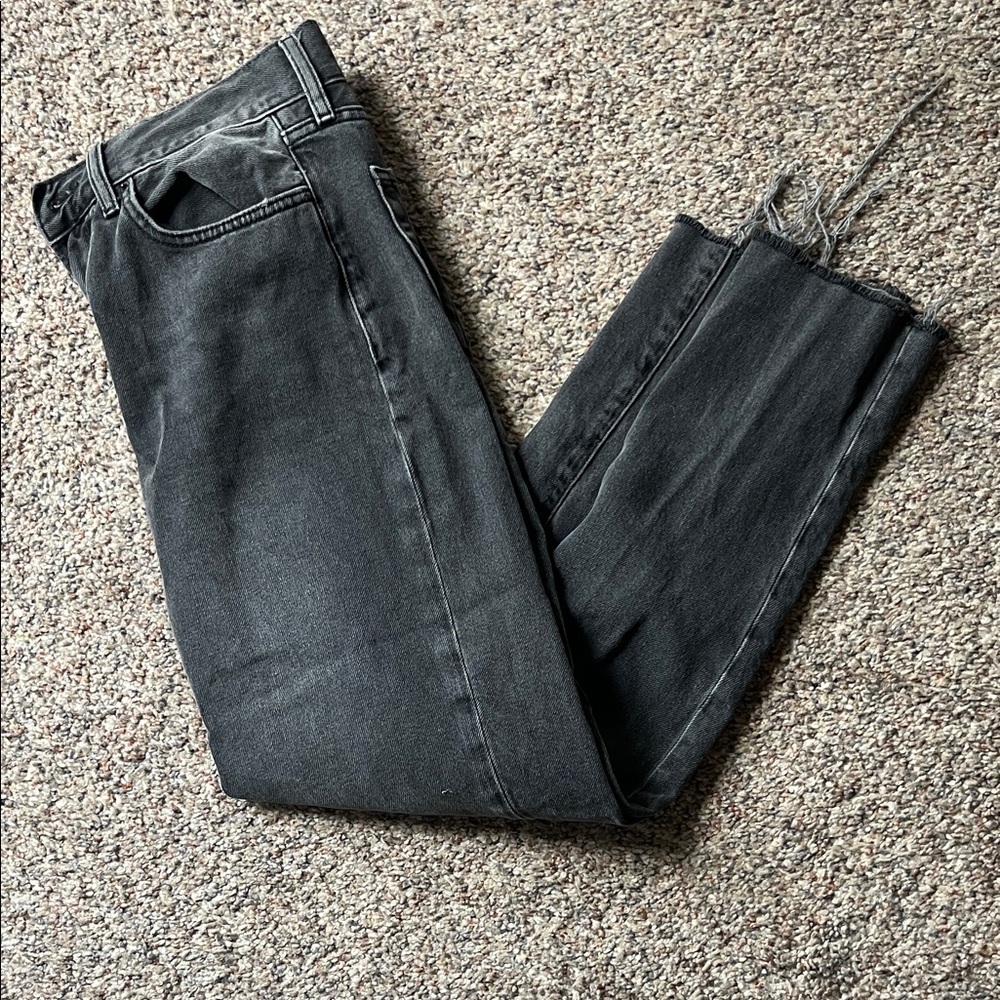 Forever 21 Black Straight Leg Women's Jeans